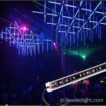 Disko dj 3d dmx led meteor tüp ışıkları